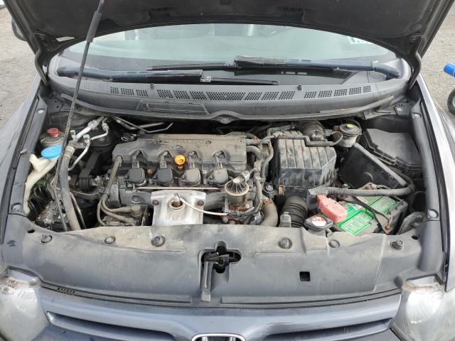 2HGFG12998H575083 - 2008 HONDA CIVIC EXL შავი ფოტო 11