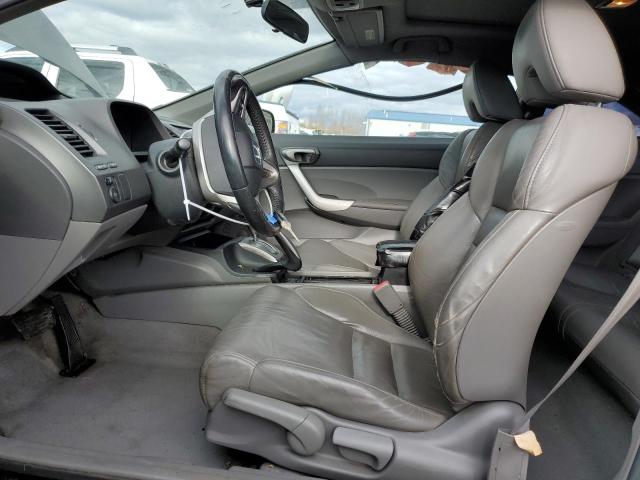 2HGFG12998H575083 - 2008 HONDA CIVIC EXL შავი ფოტო 7