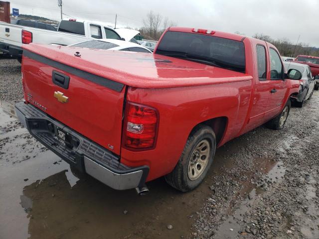 1GCRCREA8CZ106913 - 2012 CHEVROLET SILVERADO C1500  LS RED photo 3