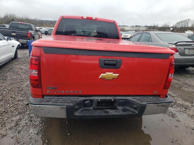 1GCRCREA8CZ106913 - 2012 CHEVROLET SILVERADO C1500  LS RED photo 6