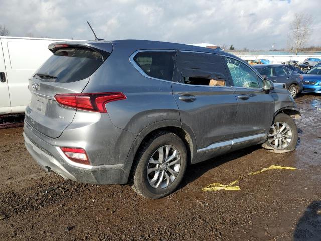 5NMS2CAD6KH025851 - 2019 HYUNDAI SANTA FE SE GRAY photo 3