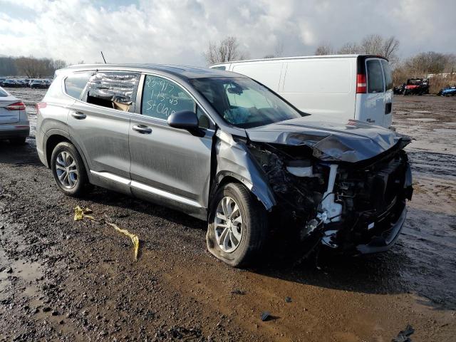 5NMS2CAD6KH025851 - 2019 HYUNDAI SANTA FE SE GRAY photo 4