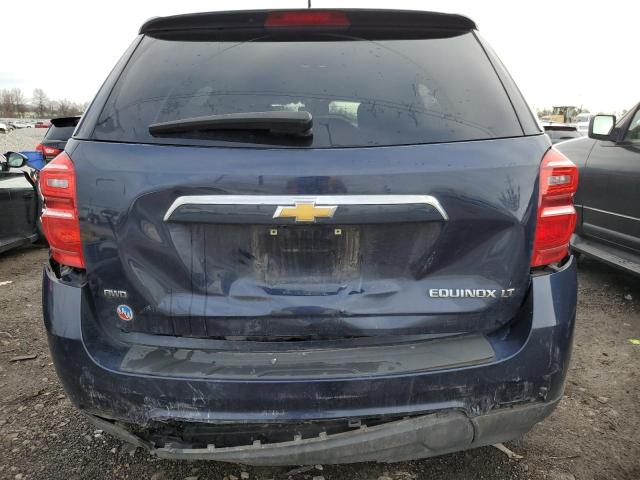 2GNFLFEK9G6254216 - 2016 CHEVROLET EQUINOX LT BLUE photo 6