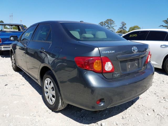 2T1BU4EE1AC483305 - 2010 TOYOTA COROLLA BASE  photo 3