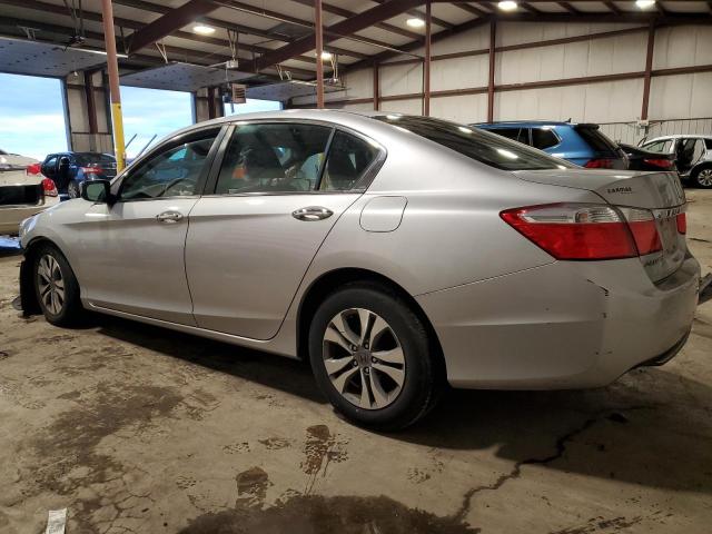 1HGCR2F34FA106262 - 2015 HONDA ACCORD LX SILVER photo 2