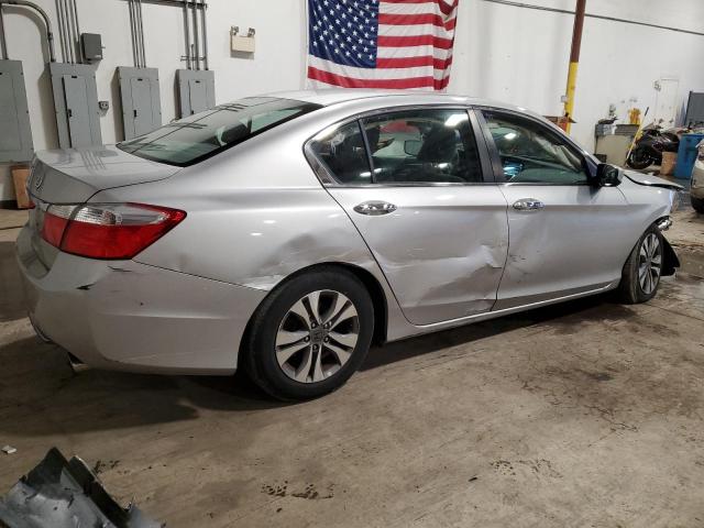 1HGCR2F34FA106262 - 2015 HONDA ACCORD LX SILVER photo 3