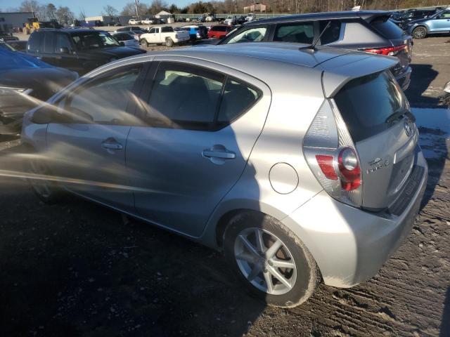 JTDKDTB36D1533248 - 2013 TOYOTA PRIUS C SILVER photo 2