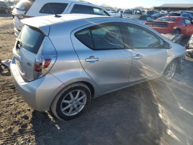 JTDKDTB36D1533248 - 2013 TOYOTA PRIUS C SILVER photo 3