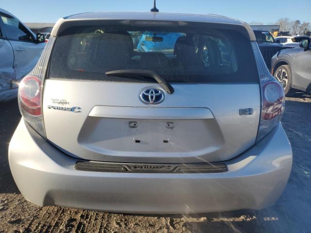 JTDKDTB36D1533248 - 2013 TOYOTA PRIUS C SILVER photo 6