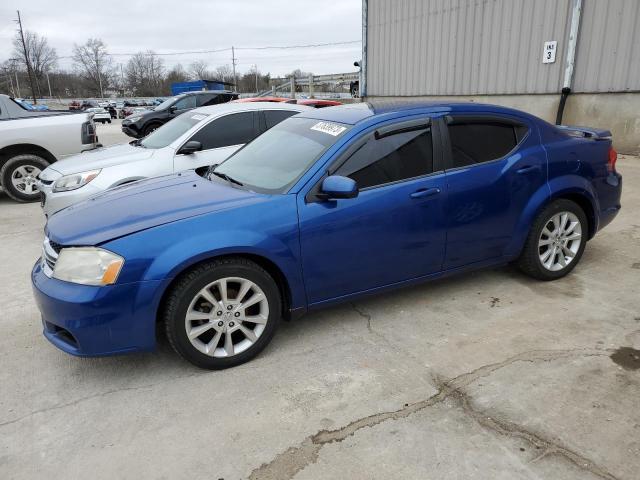 1C3CDZEG9CN182496 - 2012 DODGE AVENGER SXT BLUE photo 1