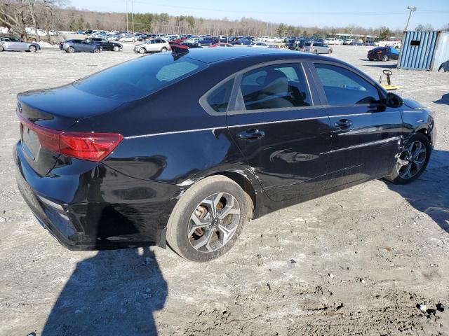 3KPF24AD5ME406639 - 2021 KIA FORTE FE BLACK photo 3