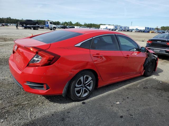 2HGFC2F56HH556967 - 2017 HONDA CIVIC LX RED photo 3