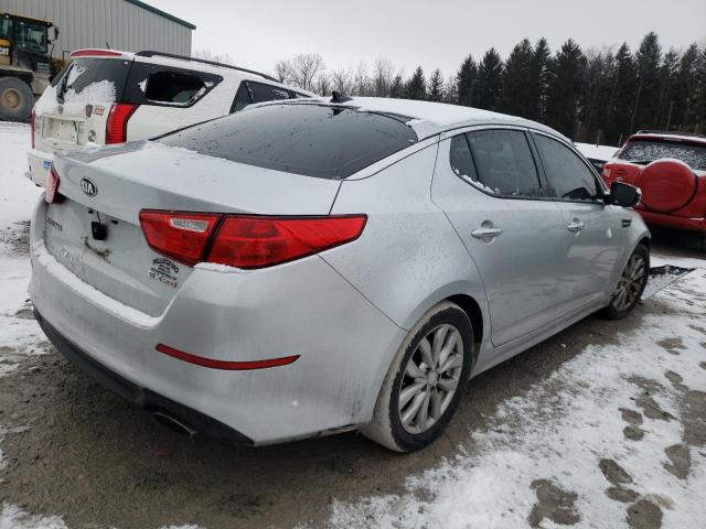 5XXGN4A74FG430365 - 2015 KIA OPTIMA EX SILVER photo 3