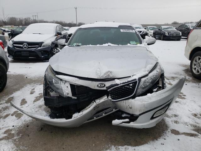 5XXGN4A74FG430365 - 2015 KIA OPTIMA EX SILVER photo 5