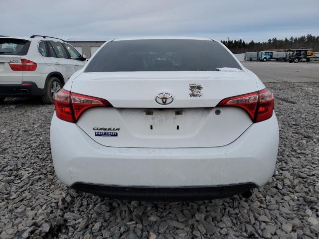 5YFBURHEXJP786141 - 2018 TOYOTA COROLLA L WHITE photo 6