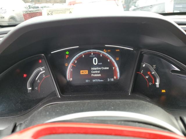 SHHFK7H95MU410864 - 2021 HONDA CIVIC SPORT TOURING GRAY photo 9