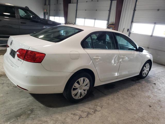 3VWDP7AJXDM419275 - 2013 VOLKSWAGEN JETTA SE WHITE photo 3