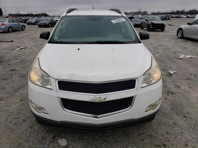 1GNLREED3AS103616 - 2010 CHEVROLET TRAVERSE LS WHITE photo 5