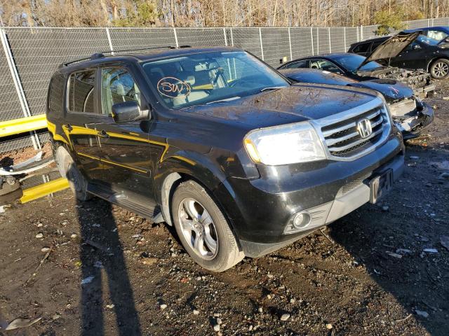 5FNYF4H76DB059748 - 2013 HONDA PILOT EXLN BLACK photo 4