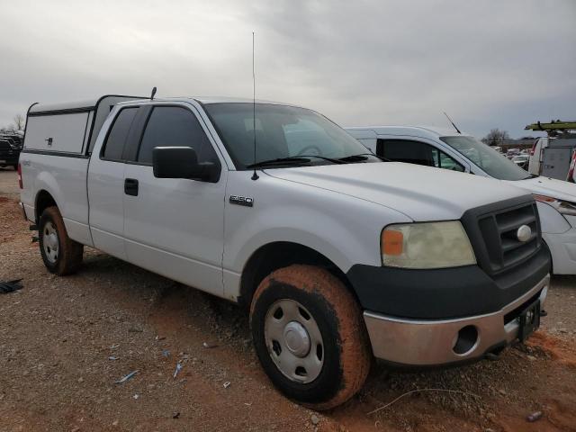 1FTRX14W48KD72674 - 2008 FORD F150 WHITE photo 4