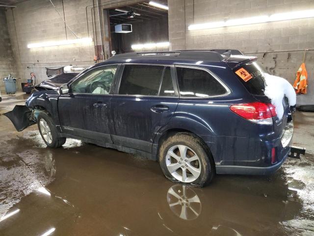 4S4BRBKC9D3321777 - 2013 SUBARU OUTBACK 2.5I LIMITED BLUE photo 2