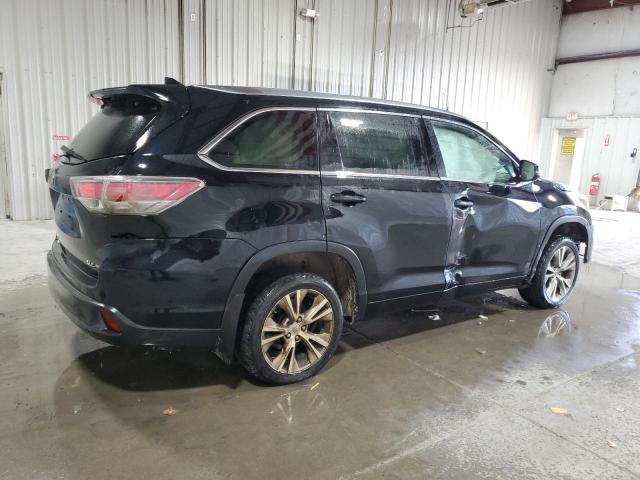 5TDJKRFH9FS133524 - 2015 TOYOTA HIGHLANDER XLE BLACK photo 3