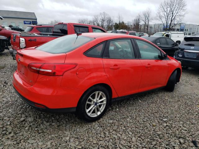 1FADP3F26GL344812 - 2016 FORD FOCUS SE RED photo 3