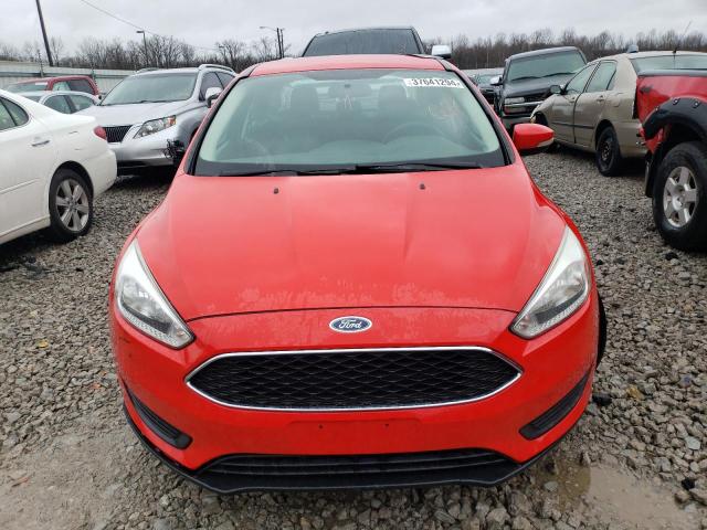 1FADP3F26GL344812 - 2016 FORD FOCUS SE RED photo 5