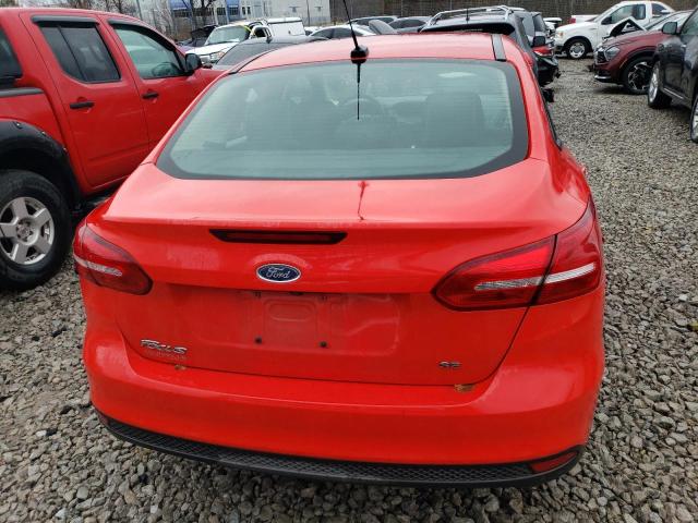 1FADP3F26GL344812 - 2016 FORD FOCUS SE RED photo 6