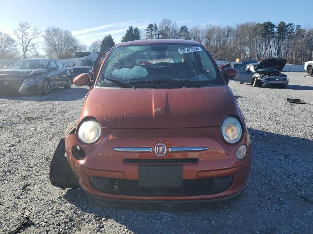 3C3CFFAR4DT747383 - 2013 FIAT 500 POP ORANGE photo 5