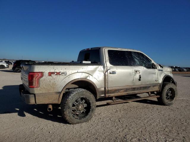 1FTEW1EFXHFA97059 - 2017 FORD F150 SUPERCREW SILVER photo 3