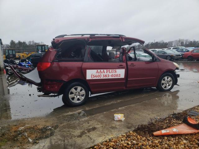 5TDZA23C26S561277 - 2006 TOYOTA SIENNA CE MAROON photo 3