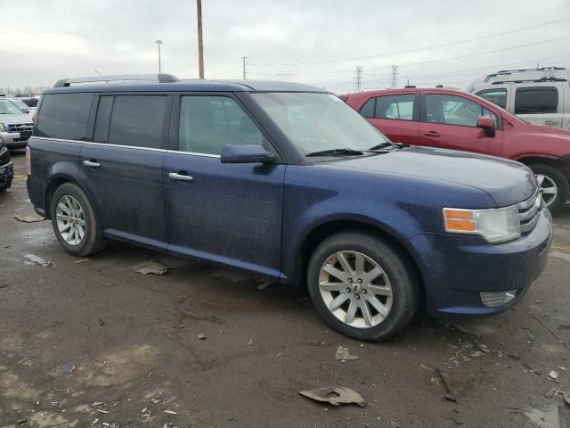 2FMGK5CC8BBD14293 - 2011 FORD FLEX SEL BLUE photo 4