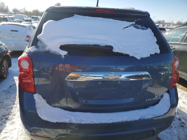 2GNALDEK3C6295675 - 2012 CHEVROLET EQUINOX LT BLUE photo 6