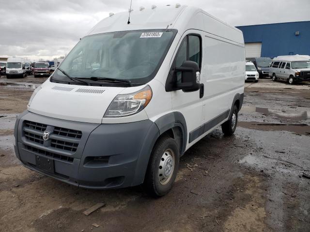 3C6TRVCG1JE112539 - 2018 RAM PROMASTER 2500 HIGH أبيض صورة 1