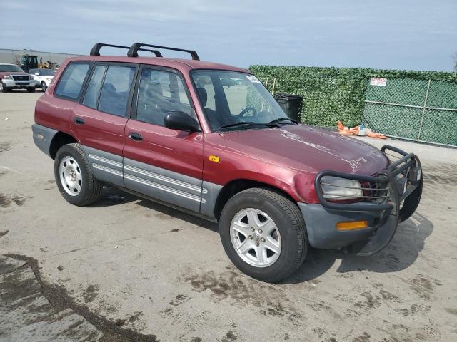 JT3GP10V3V7017664 - 1997 TOYOTA RAV4 MAROON photo 4