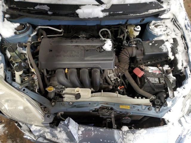 2T1KR32E76C599616 - 2006 TOYOTA COROLLA MA XR BLUE photo 11