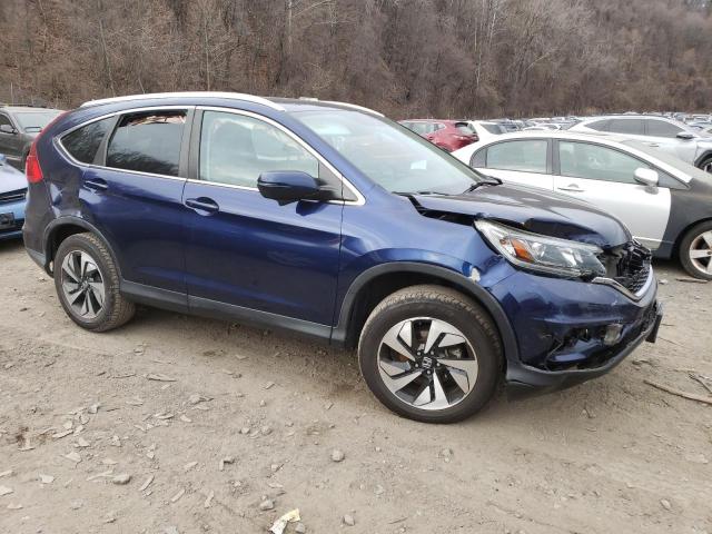 5J6RM4H97FL094711 - 2015 HONDA CR-V TOURING BLUE photo 4