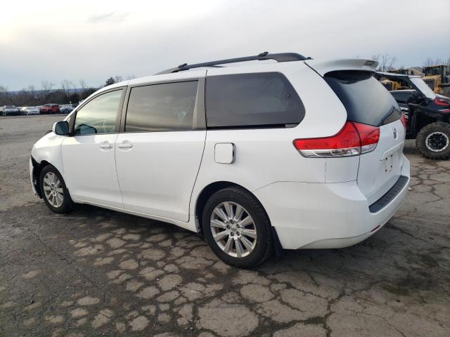 5TDDK3DC5ES088212 - 2014 TOYOTA SIENNA XLE WHITE photo 2