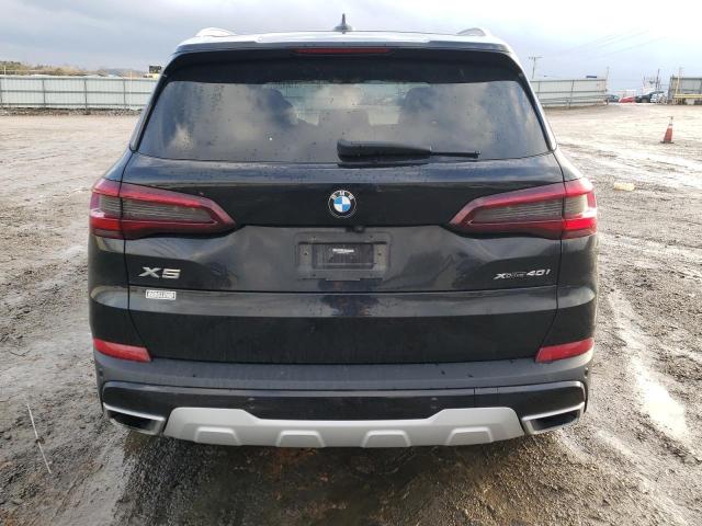 5UXCR6C04M9D76527 - 2021 BMW X5 XDRIVE40I BLACK photo 6
