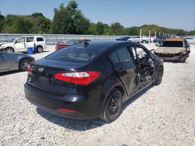 KNAFX4A60F5347997 - 2015 KIA FORTE LX BLACK photo 4