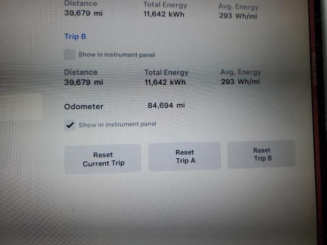 5YJSA1E22JF295465 - 2018 TESLA MODEL S თეთრი ფოტო 9