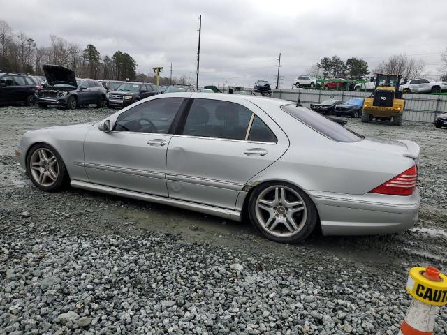 WDBNG70JX6A462070 - 2006 MERCEDES-BENZ S 430 SILVER photo 2