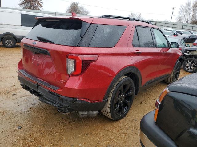 1FM5K8GC4LGA07331 - 2020 FORD EXPLORER ST RED photo 3