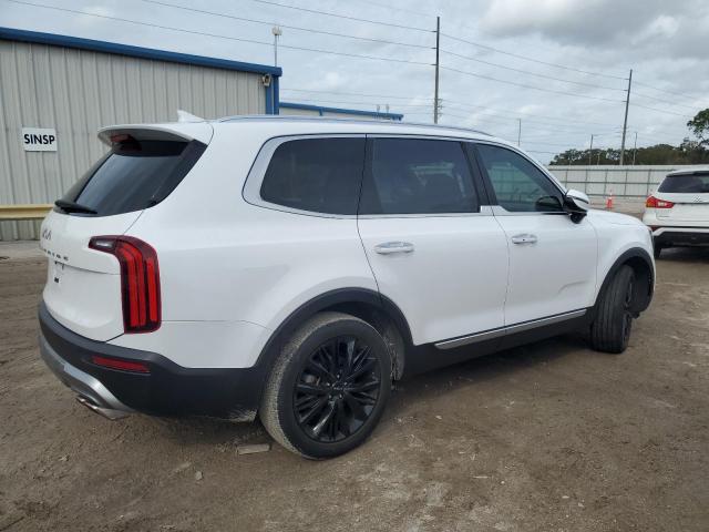 5XYP54HC7NG234644 - 2022 KIA TELLURIDE SX WHITE photo 3