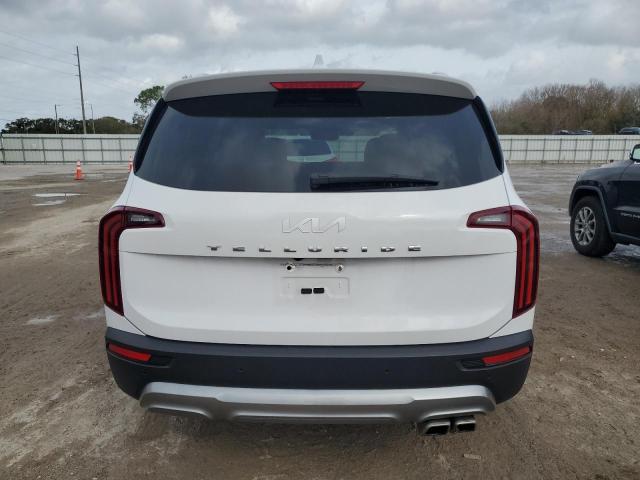 5XYP54HC7NG234644 - 2022 KIA TELLURIDE SX WHITE photo 6