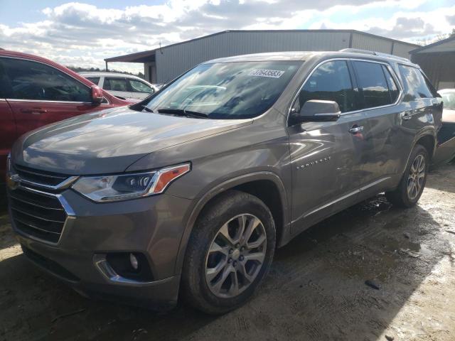 1GNERKKW2JJ154401 - 2018 CHEVROLET TRAVERSE PREMIER GRAY photo 1