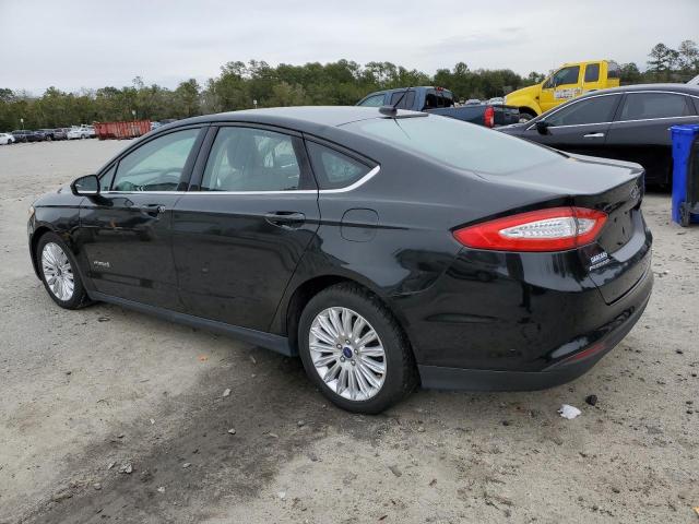 3FA6P0UU3FR157765 - 2015 FORD FUSION S HYBRID BLACK photo 2