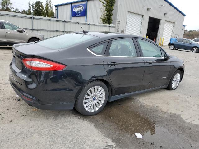 3FA6P0UU3FR157765 - 2015 FORD FUSION S HYBRID BLACK photo 3