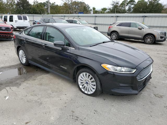 3FA6P0UU3FR157765 - 2015 FORD FUSION S HYBRID BLACK photo 4